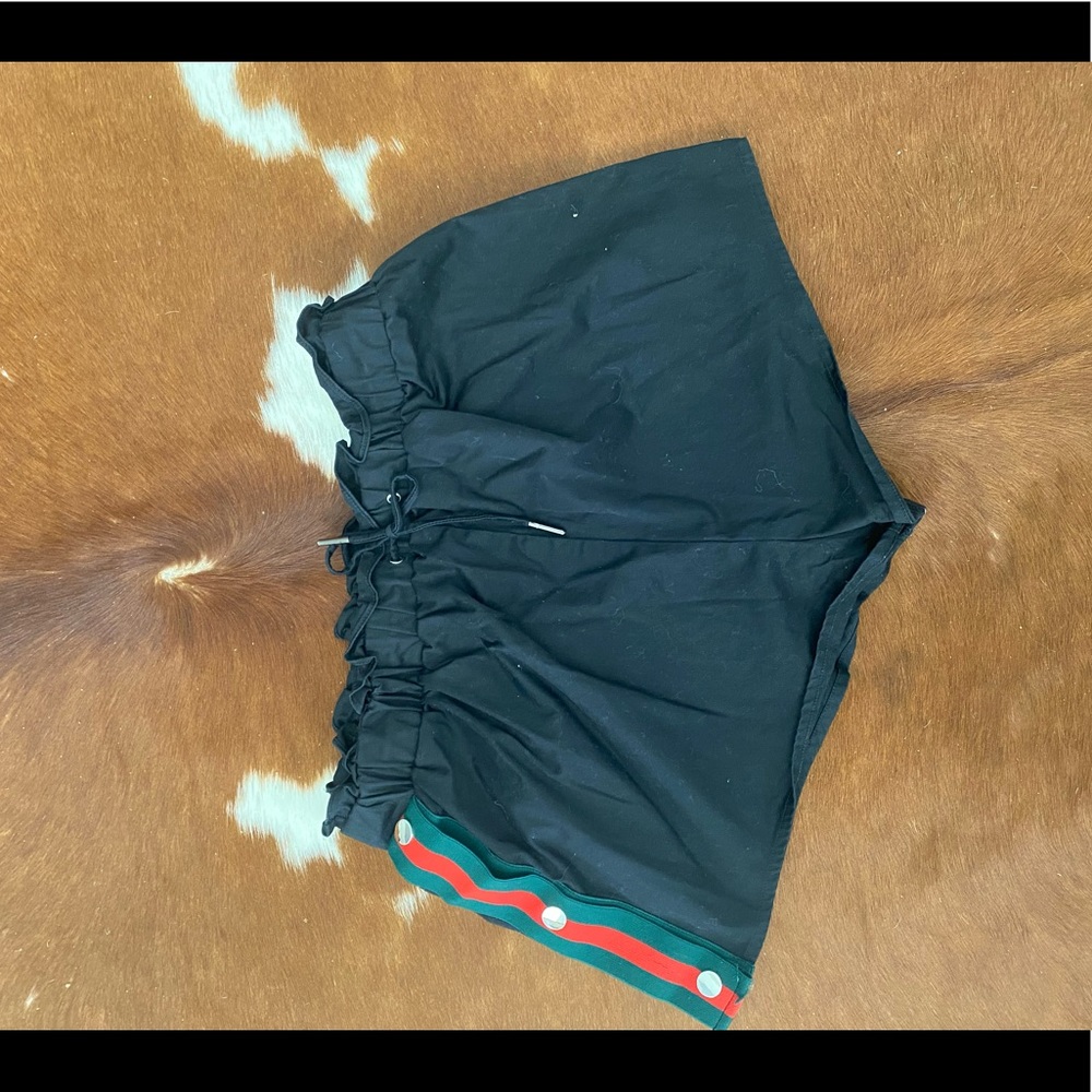 Black Drawstring Pants - Picture 2 of 5